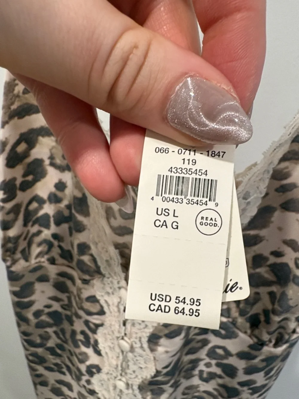 Aerie Satin Nightie-Cake Batter - Picture 5 of 8